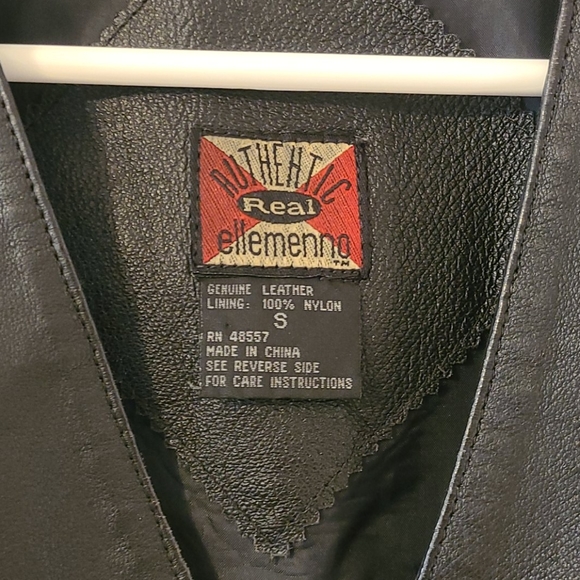 Leather Vest - Picture 2 of 7